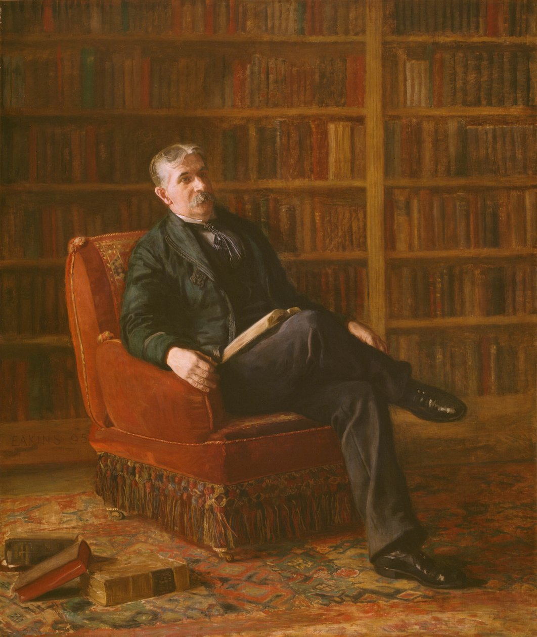 Riter Fitzgerald, 1895. af Thomas Eakins