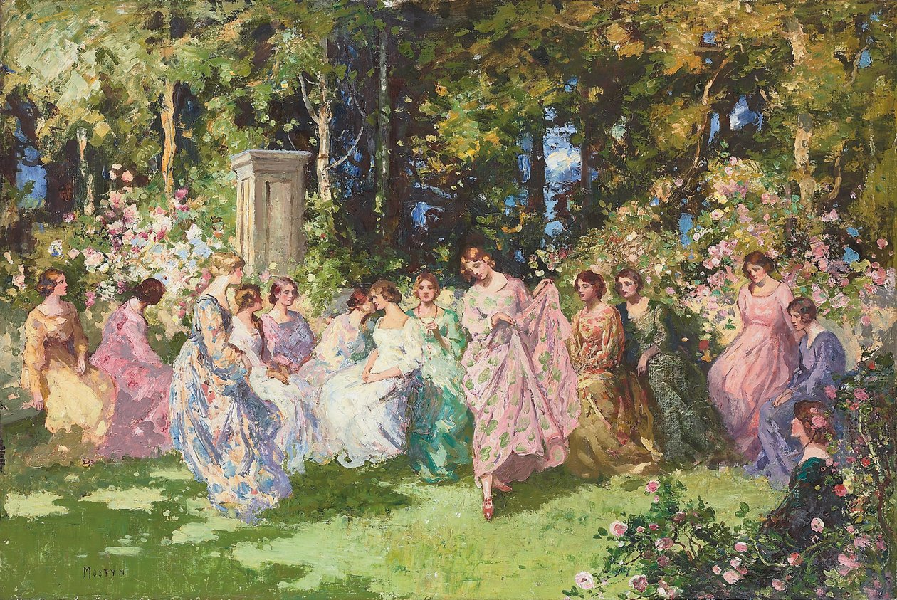 Havefest af Thomas Edwin Mostyn