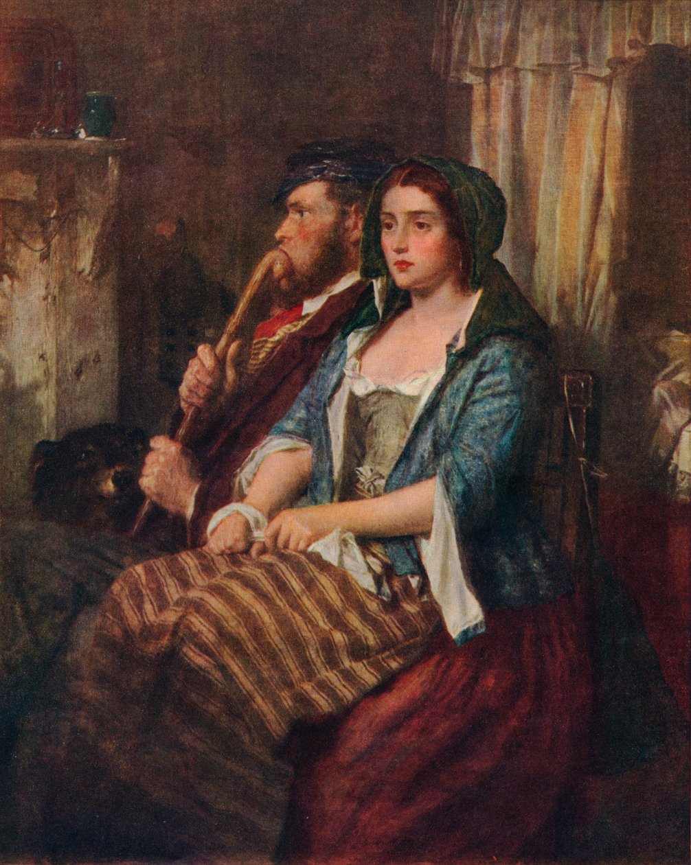 Fejl på begge sider, 1861, 1911 af Thomas Faed