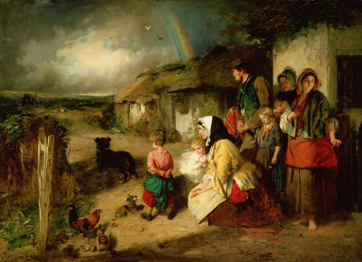 Den første pause i familien af Thomas Faed