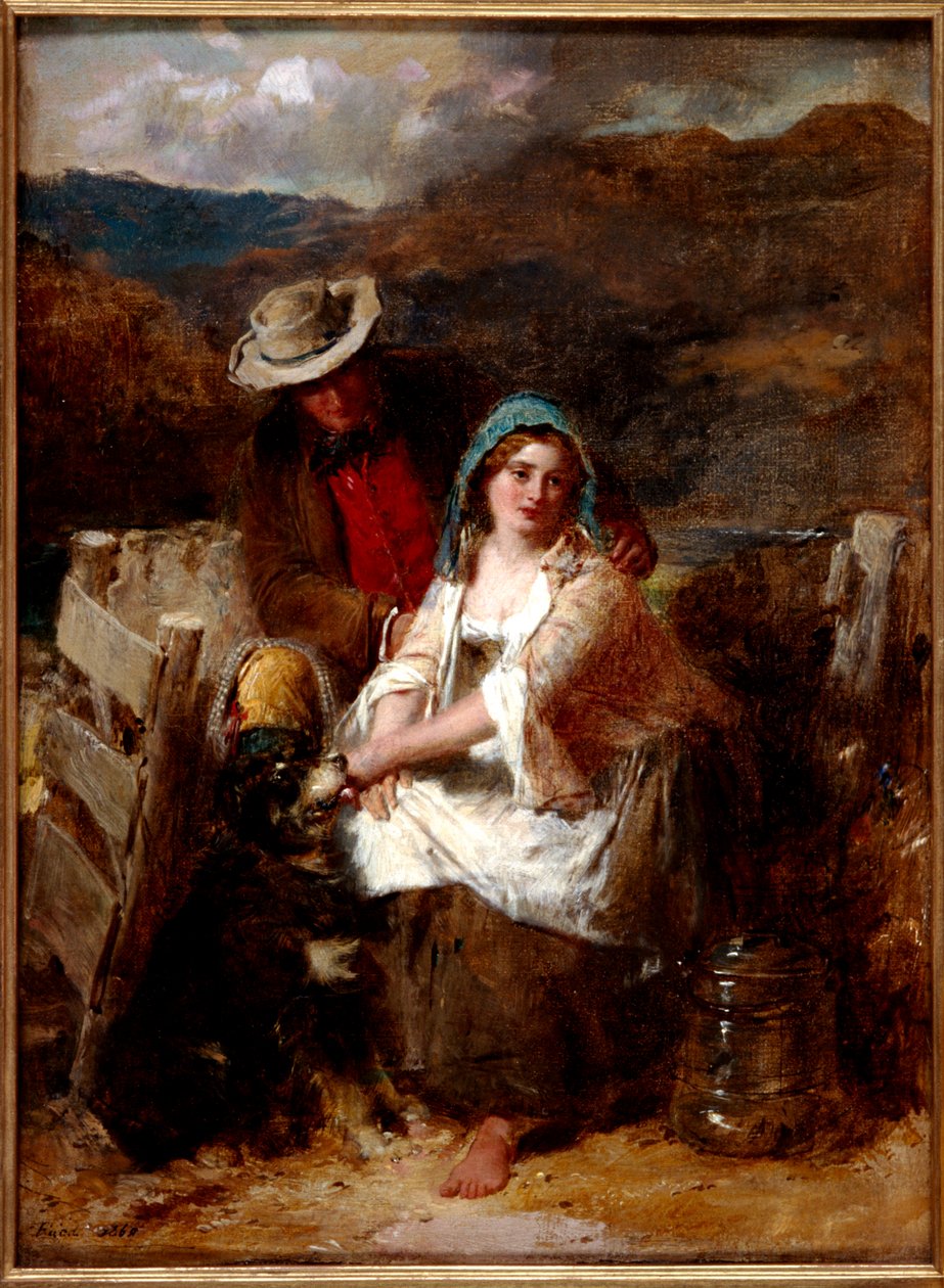 For ung til at blive gift, 1869 af Thomas Faed