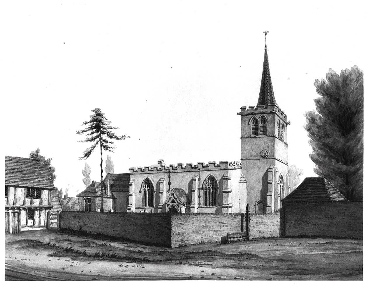 En engelsk kirke af Thomas Fisher