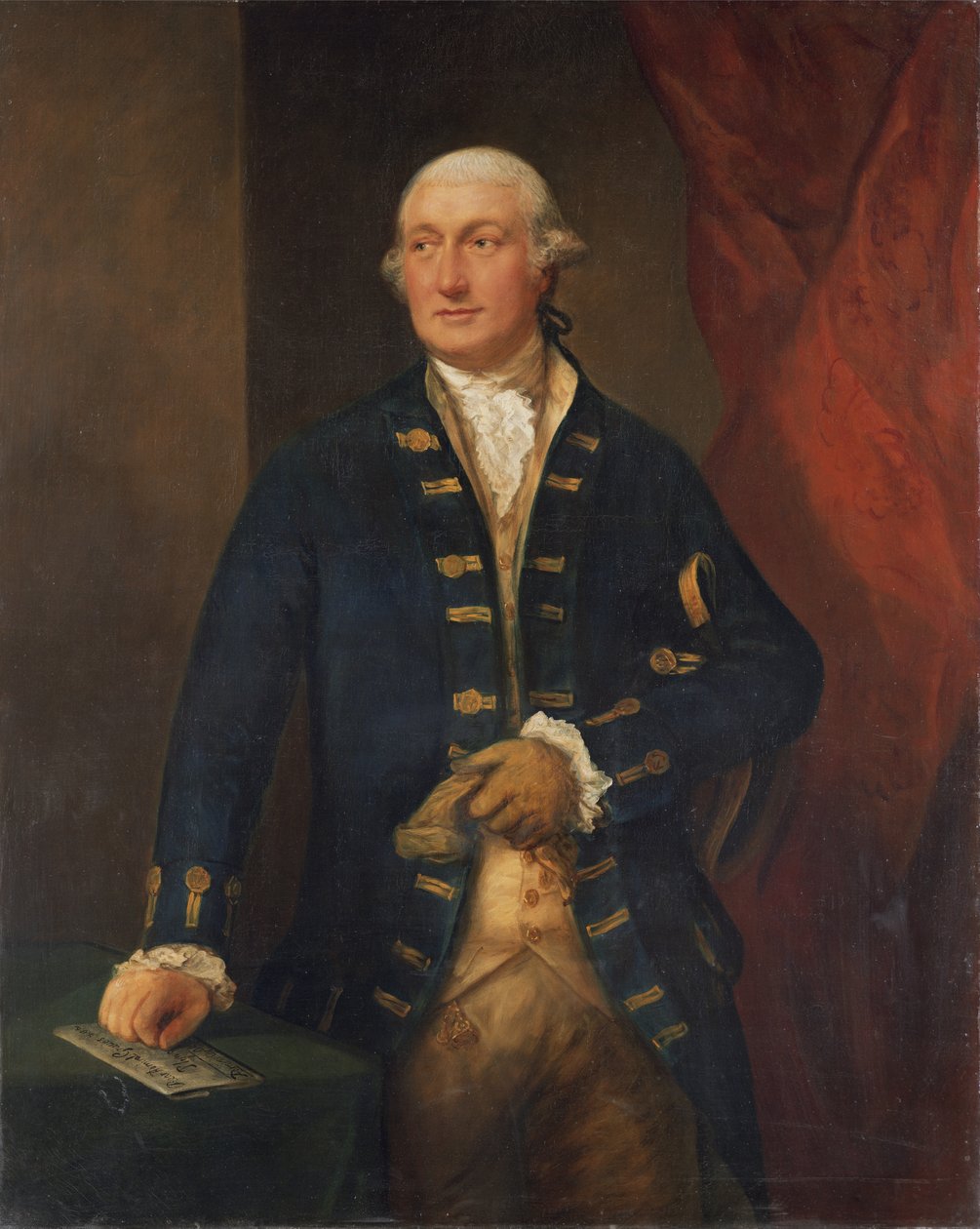 Admiral Thomas Graves, 1785 af Thomas Gainsborough