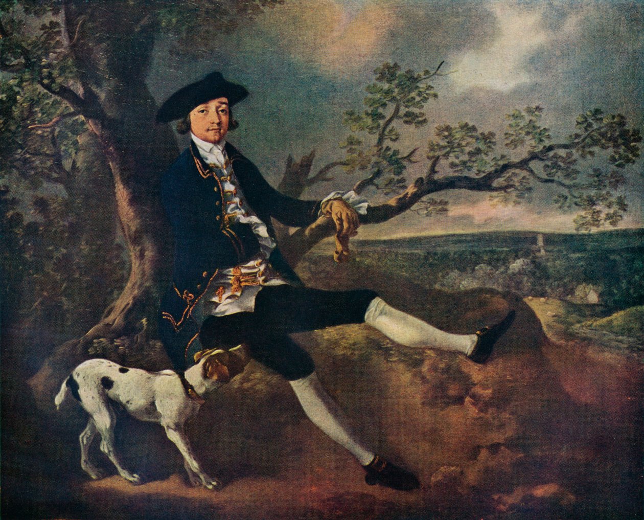 John Plampin, c1752 af Thomas Gainsborough