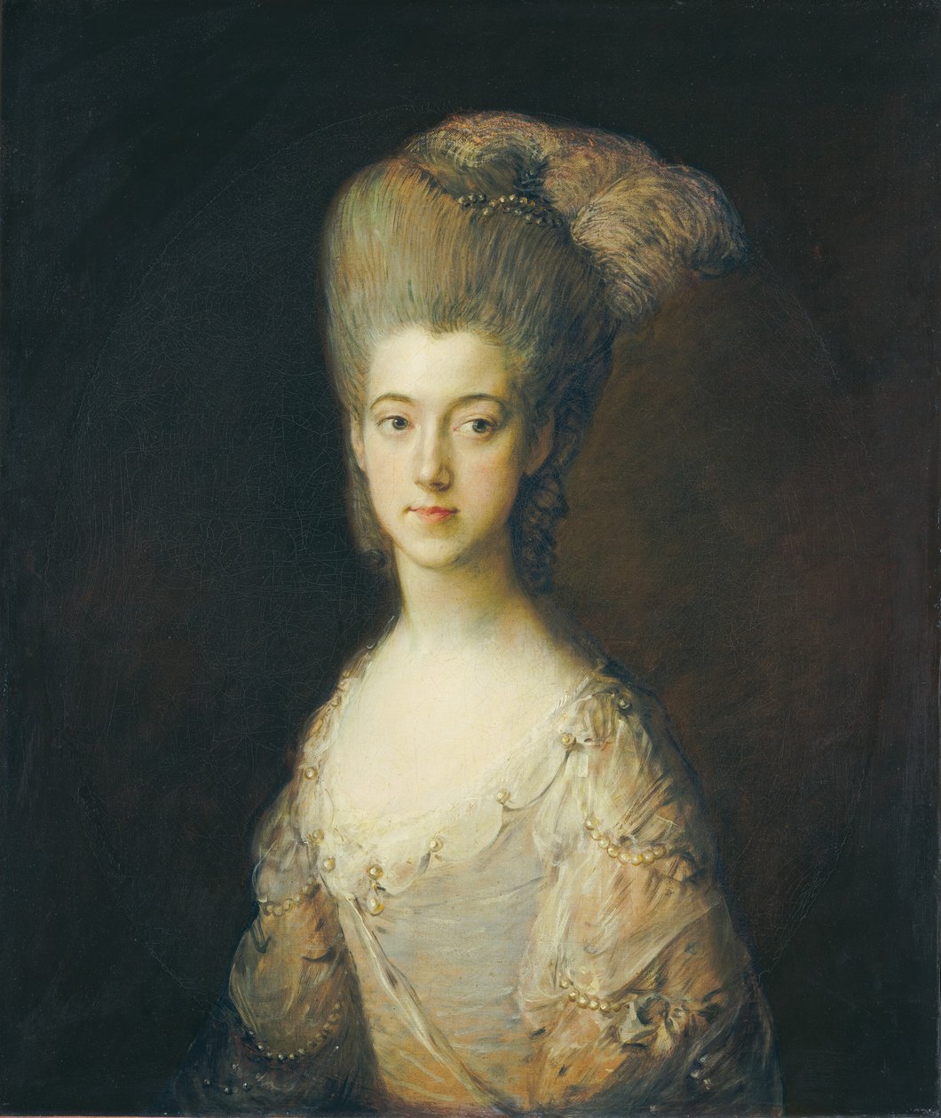 Mrs. Paul Cobb Methuen, ca. 17761777. af Thomas Gainsborough