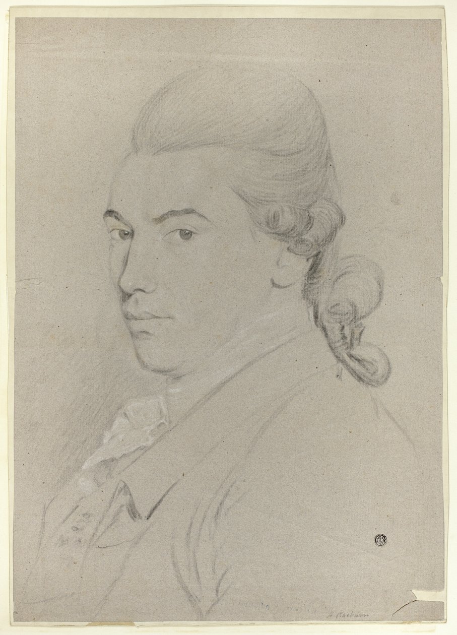 Portrætbuste af en mand af Thomas Gainsborough