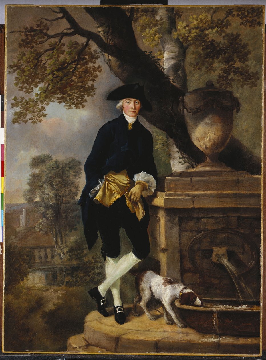 Portræt af en gentleman af Thomas Gainsborough
