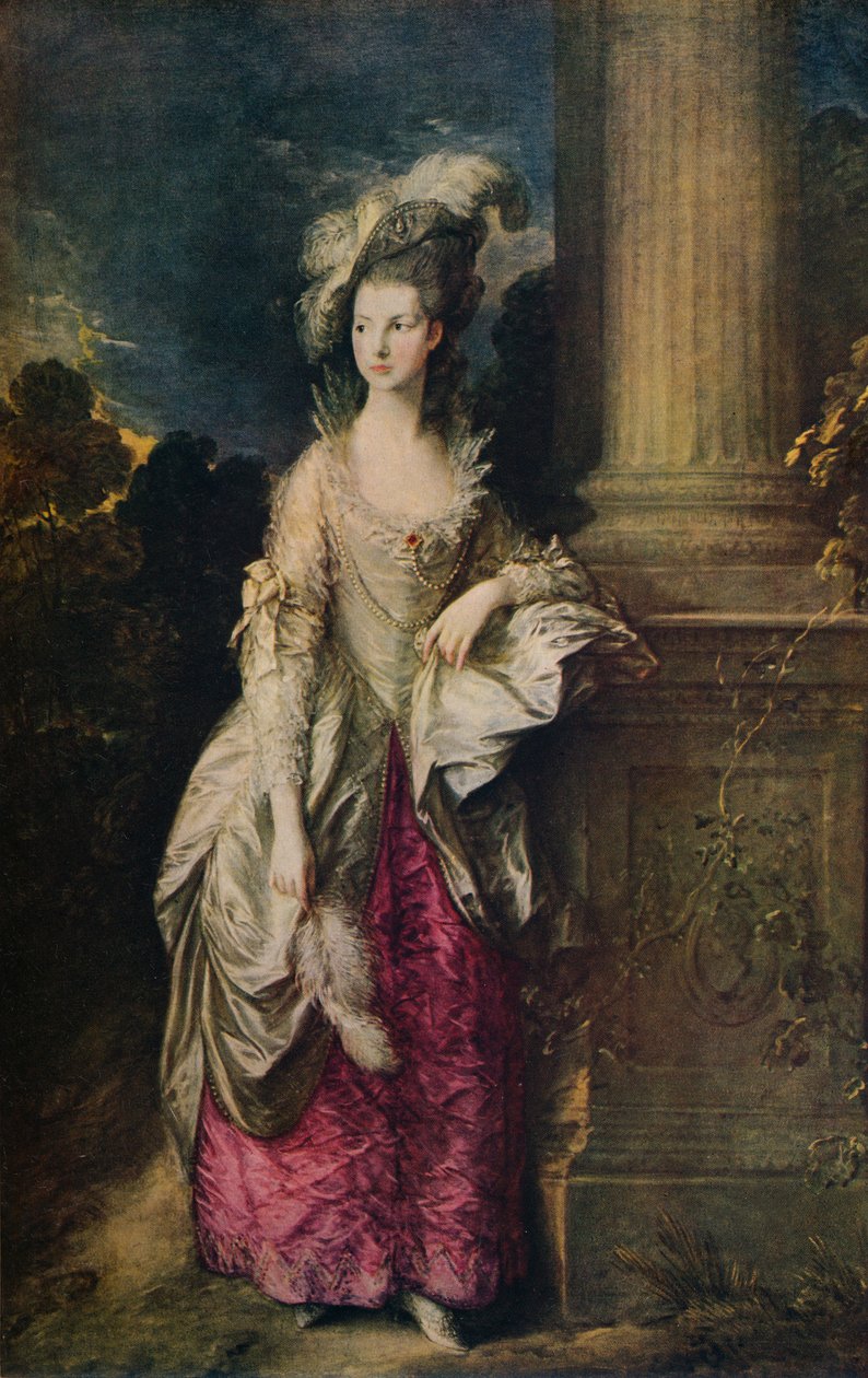 Den ærede fru Graham, 1775-1777 af Thomas Gainsborough