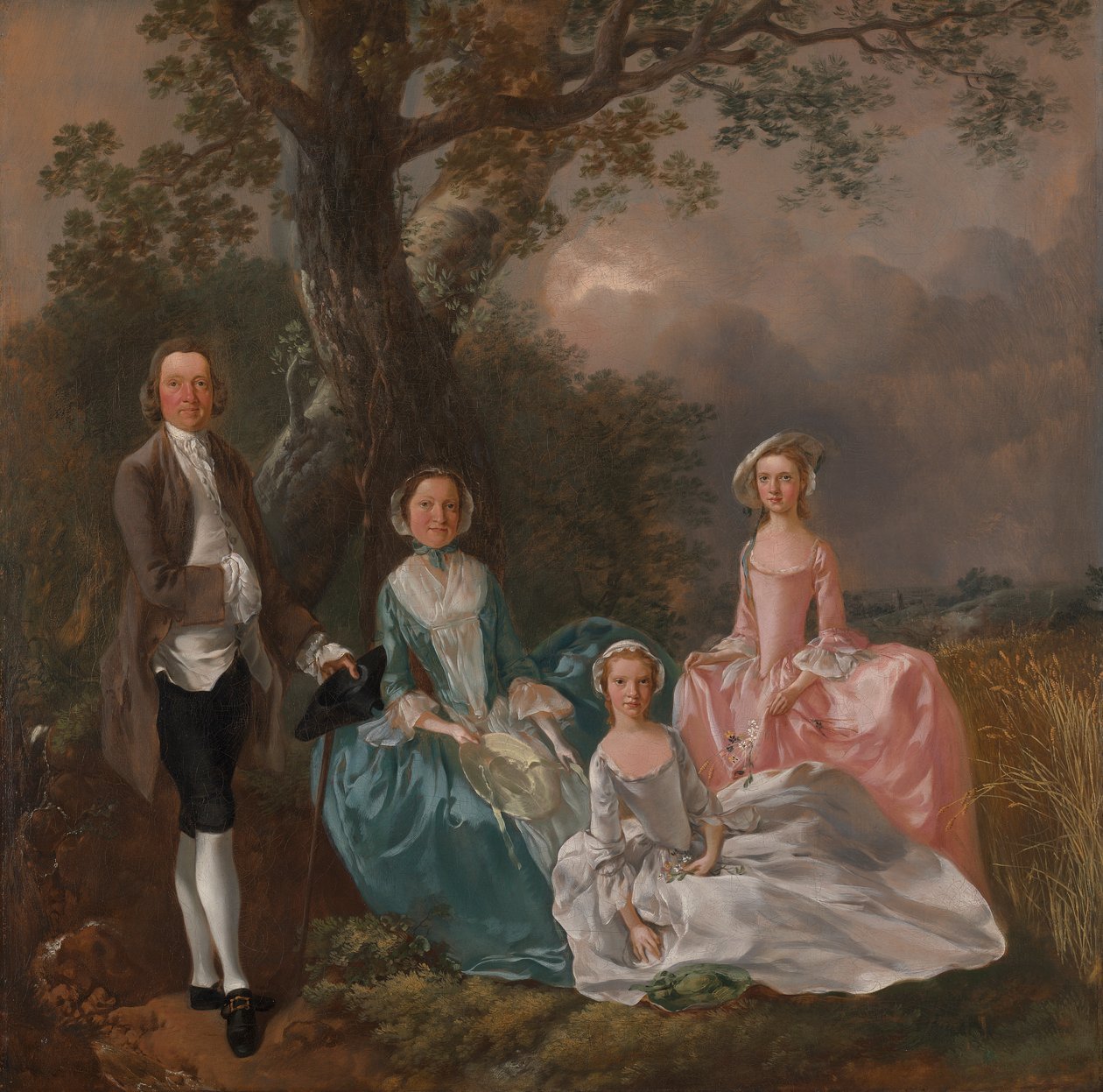 Familien Gravenor af Thomas Gainsborough RA