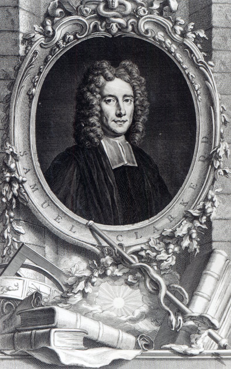 Samuel Clarke, graveret af Jacobus Houbraken, c.1737-48 af Thomas Gibson