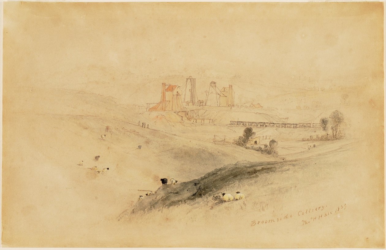 Broomside Colliery af Thomas H. Hair