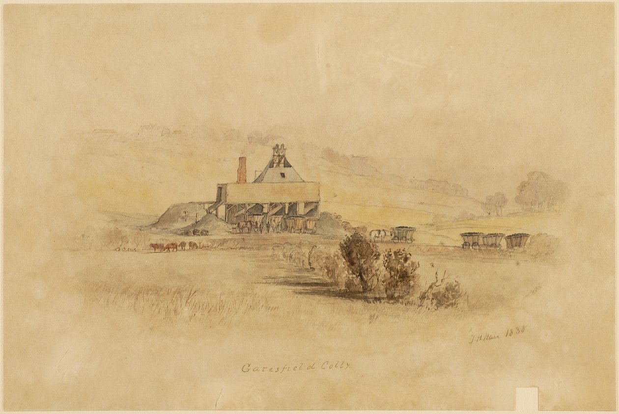 Garesfield Colliery af Thomas H. Hair