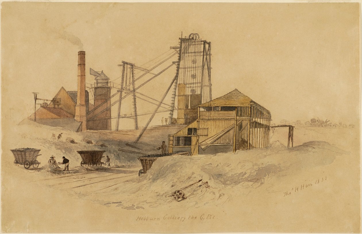 Hebburn Colliery, The C Pit af Thomas H. Hair
