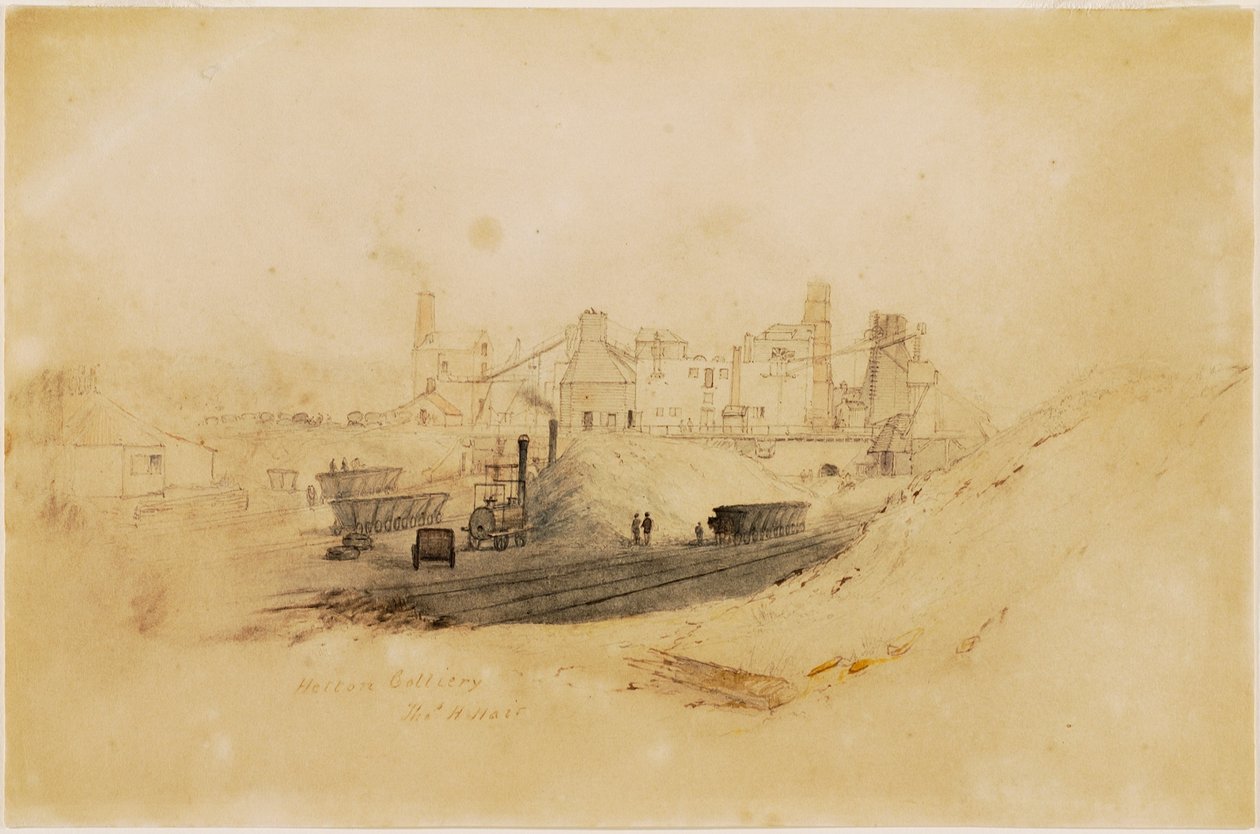 Hetton Colliery af Thomas H. Hair