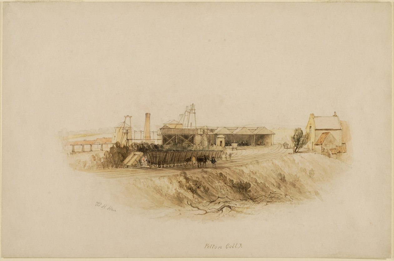 Pelton Colliery af Thomas H. Hair