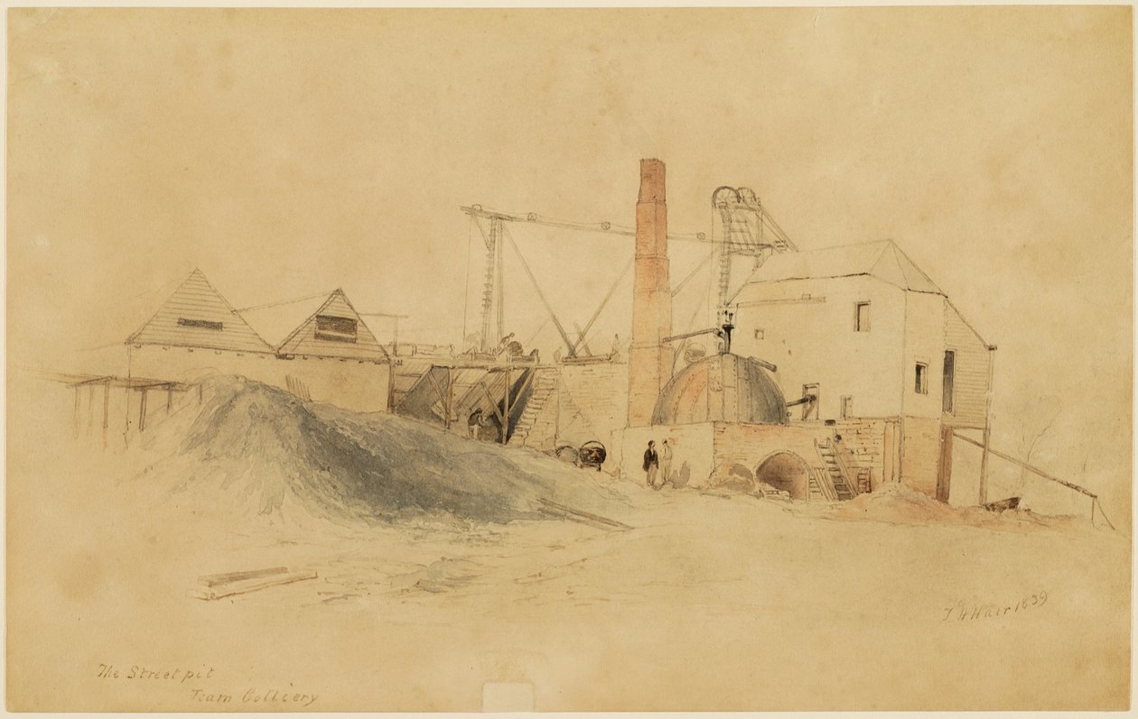 The Street Pit, Team Colliery af Thomas H. Hair