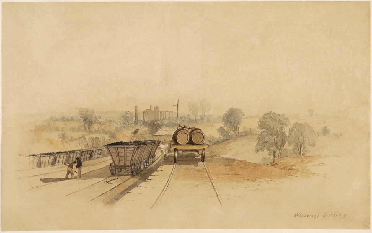 Whitwell Colliery af Thomas H. Hair