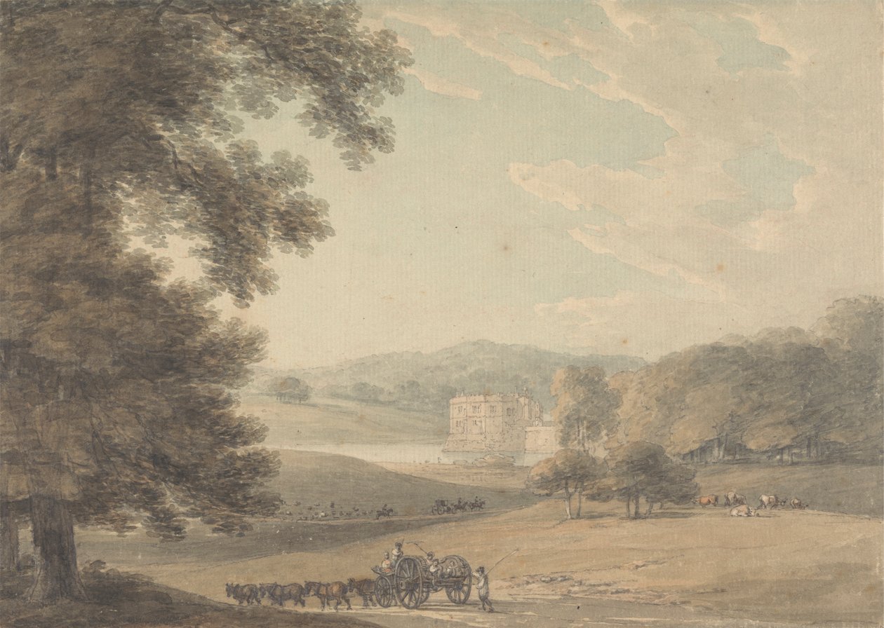 Leeds Castle, Kent af Thomas Hearne