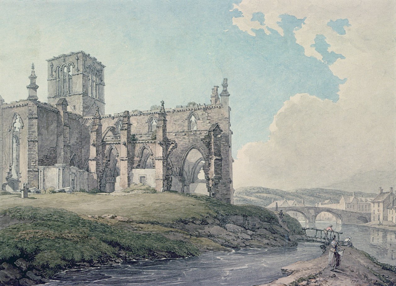 Prior Church, Haddington, 1786 af Thomas Hearne