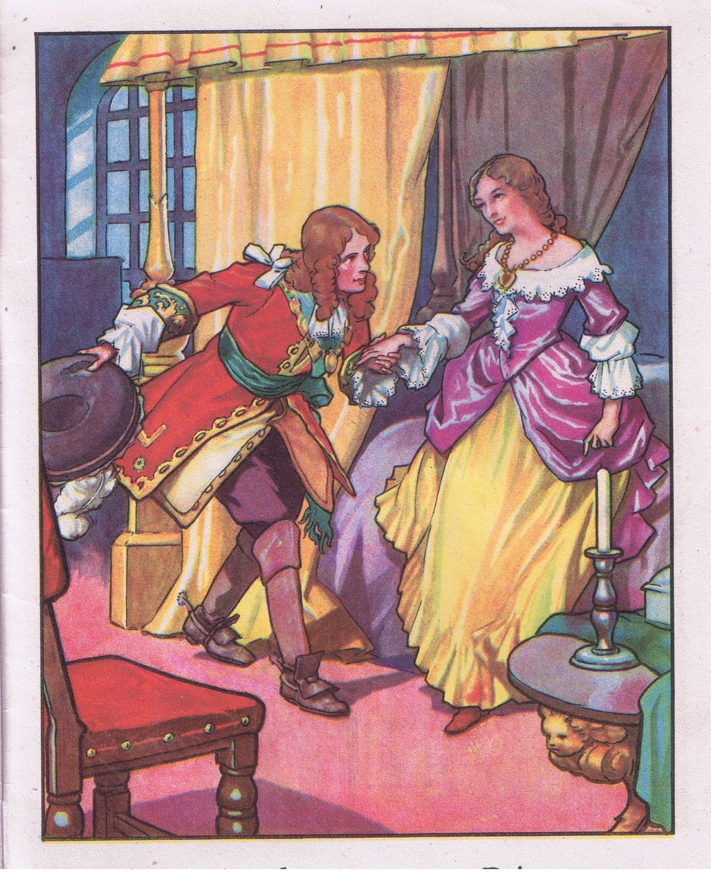 "Min prins", mumlede hun (litografi) af Thomas Heath Robinson