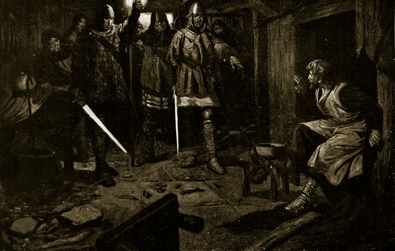 Tilfangetagelsen af Sir William Wallace af Thomas Heath Robinson