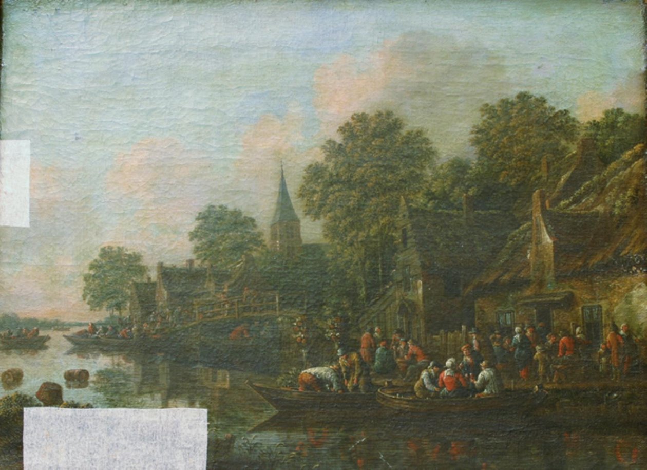 Flodlandskab af Thomas Heeremans