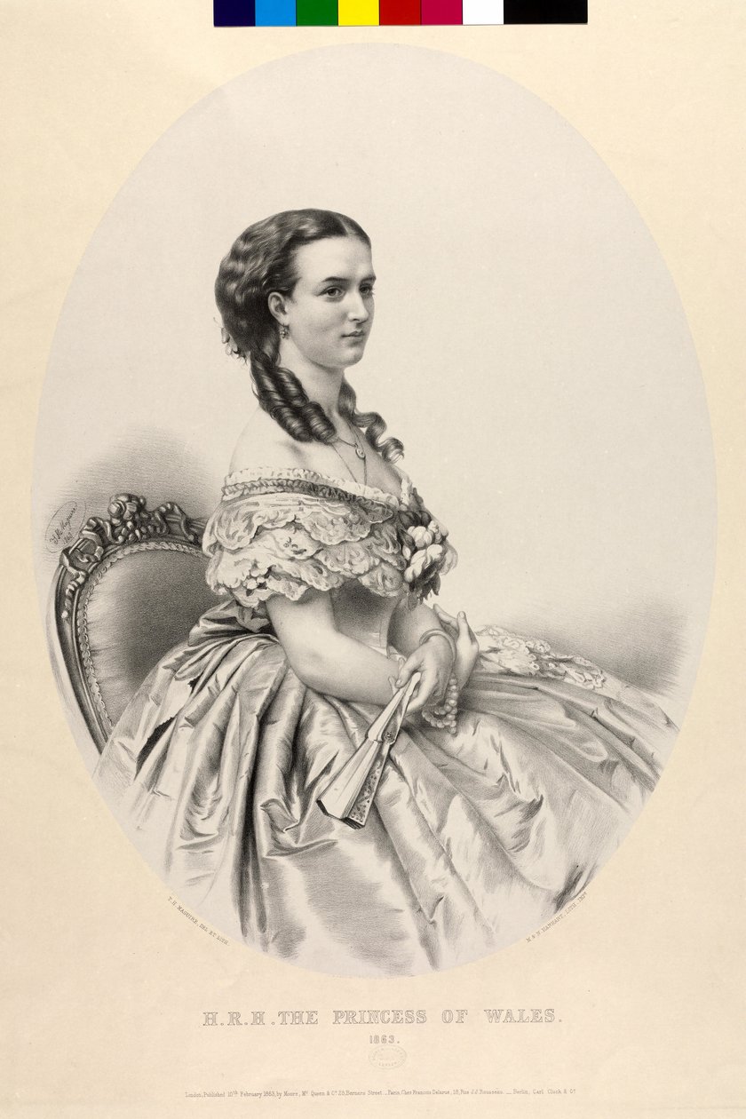 Prinsesse af Danmark Alexandra af Thomas Herbert Maguire