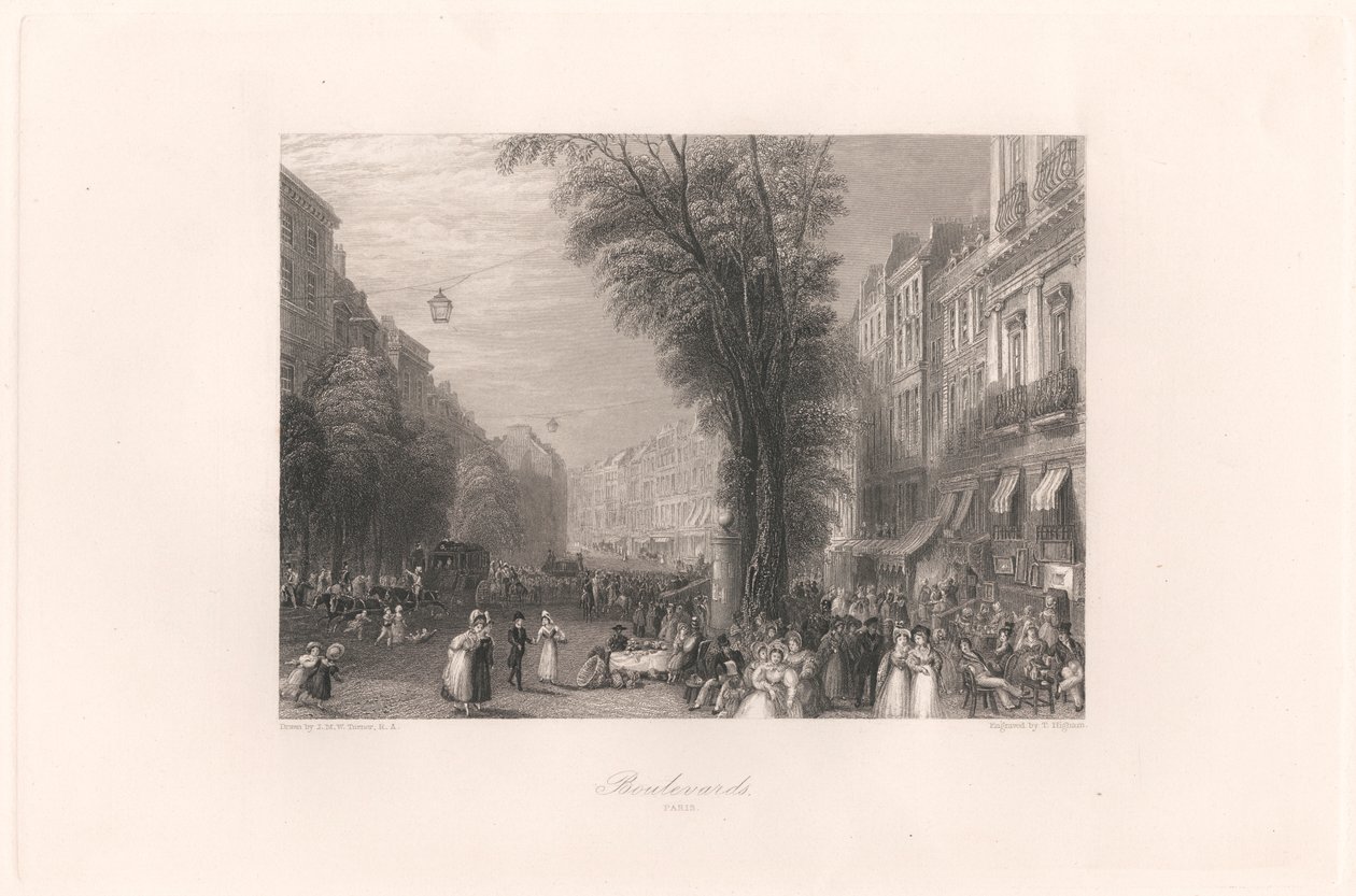 Boulevards, Paris af Thomas Higham