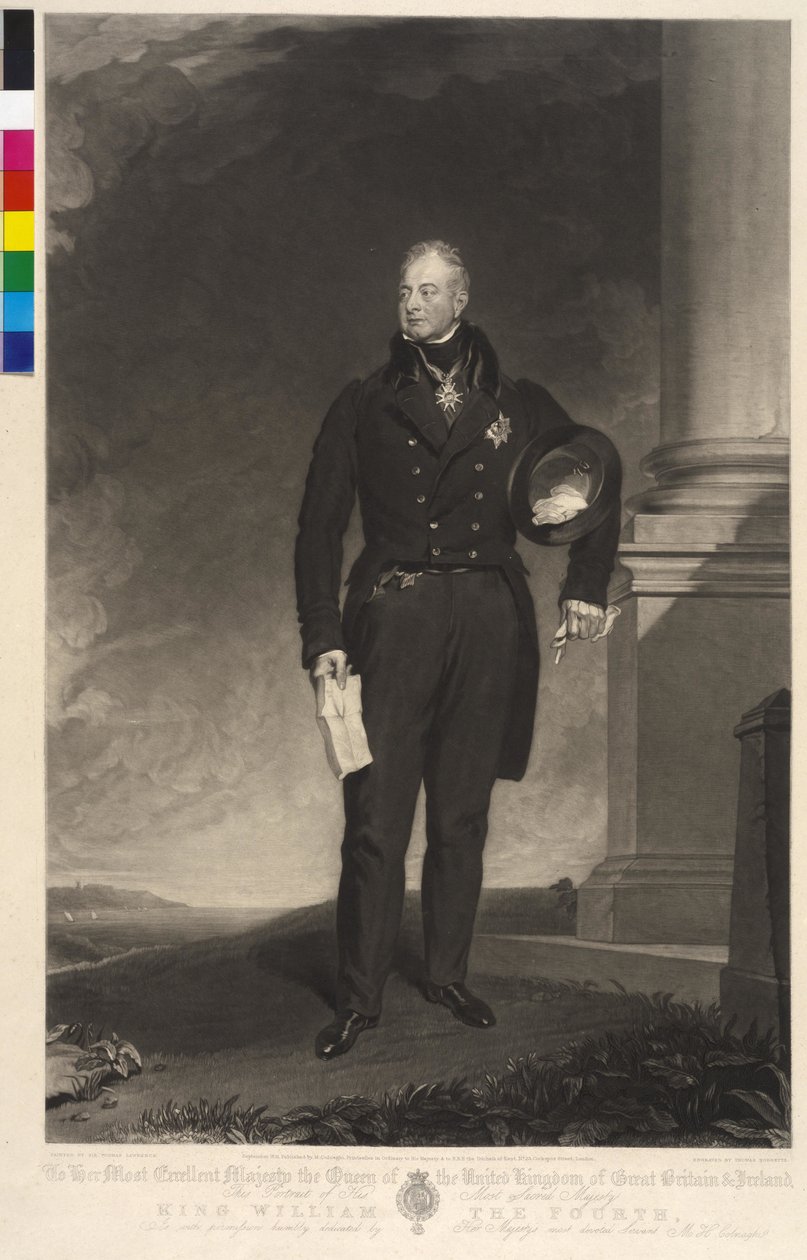 Kongen af England Wilhelm IV af Thomas Hodgetts