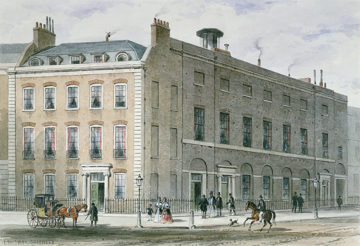 Hannover Square-lokaler til koncerter af Thomas Hosmer Shepherd