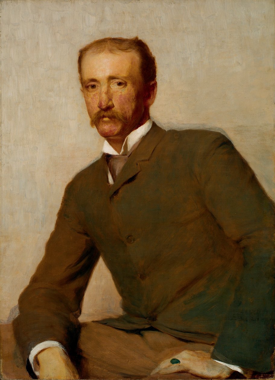 Portræt af Frank Hamilton Cushing af Thomas Hovenden