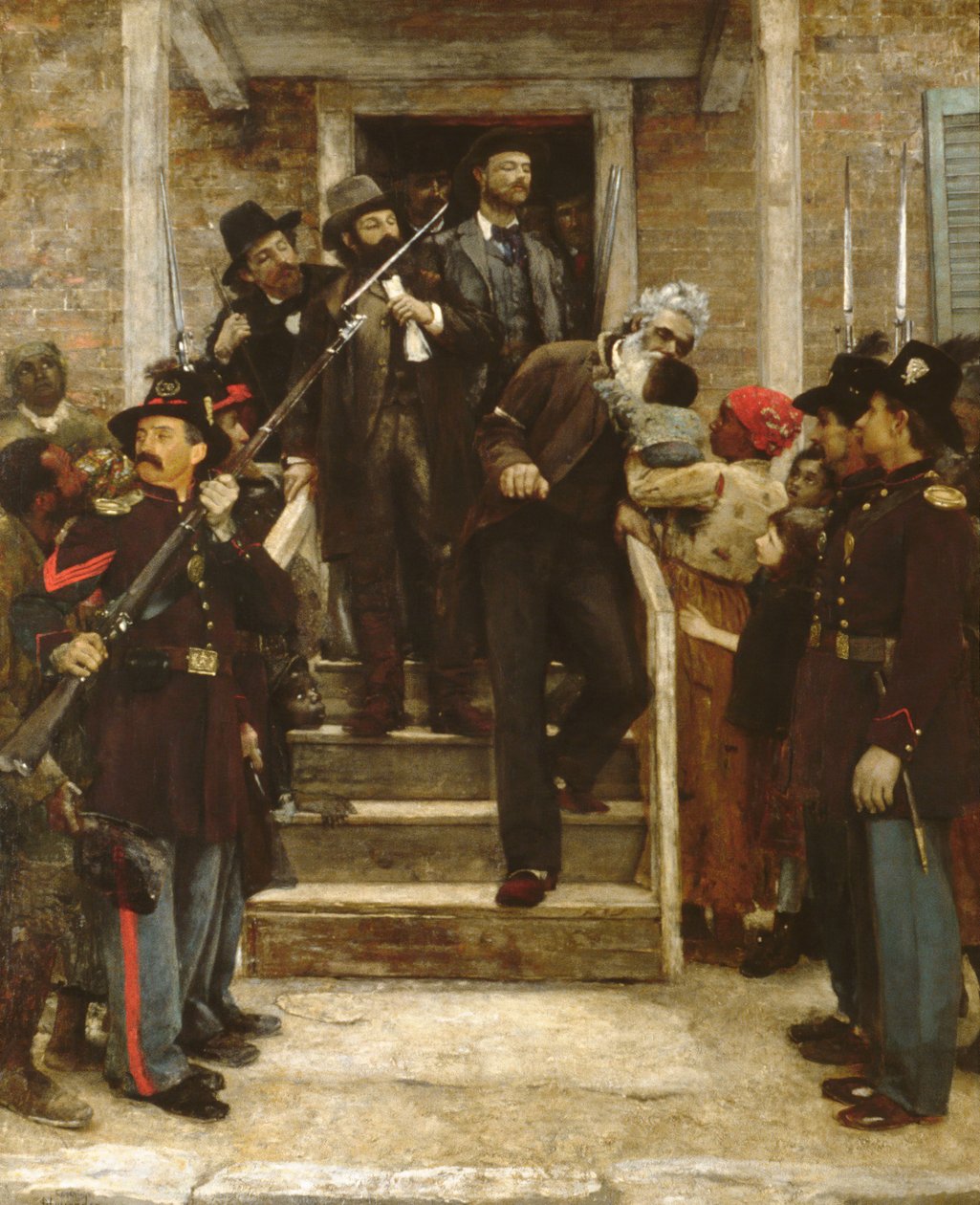 John Browns sidste øjeblikke, 1882-84. af Thomas Hovenden