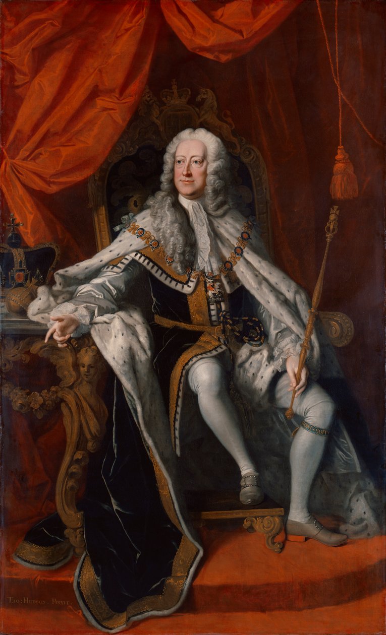 Kong George II af Thomas Hudson