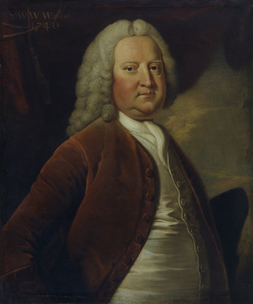 Sir Watkin Williams Wynn af Thomas Hudson