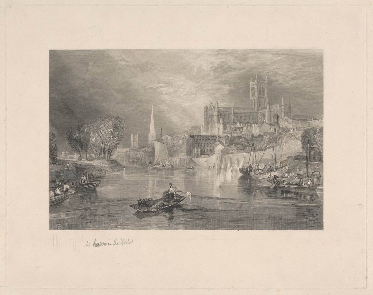 Worcester, Worcestershire af Thomas Jeavons