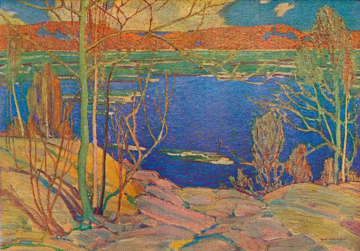 Spring Ice, 1916, 1937 af Tom Thomson