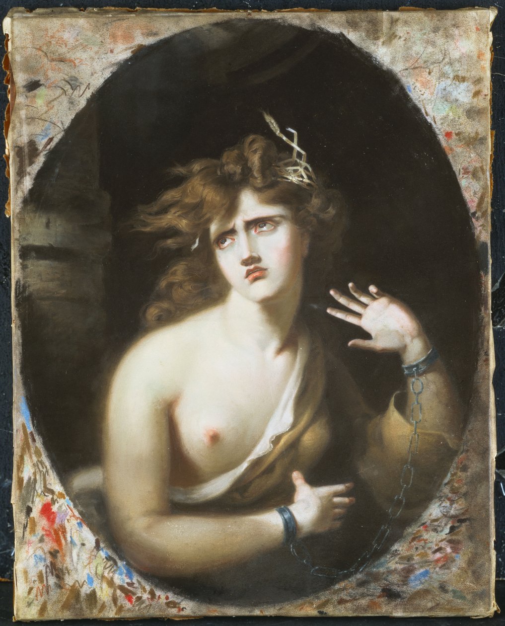 Gal pige, 1786 af Thomas Lawrence