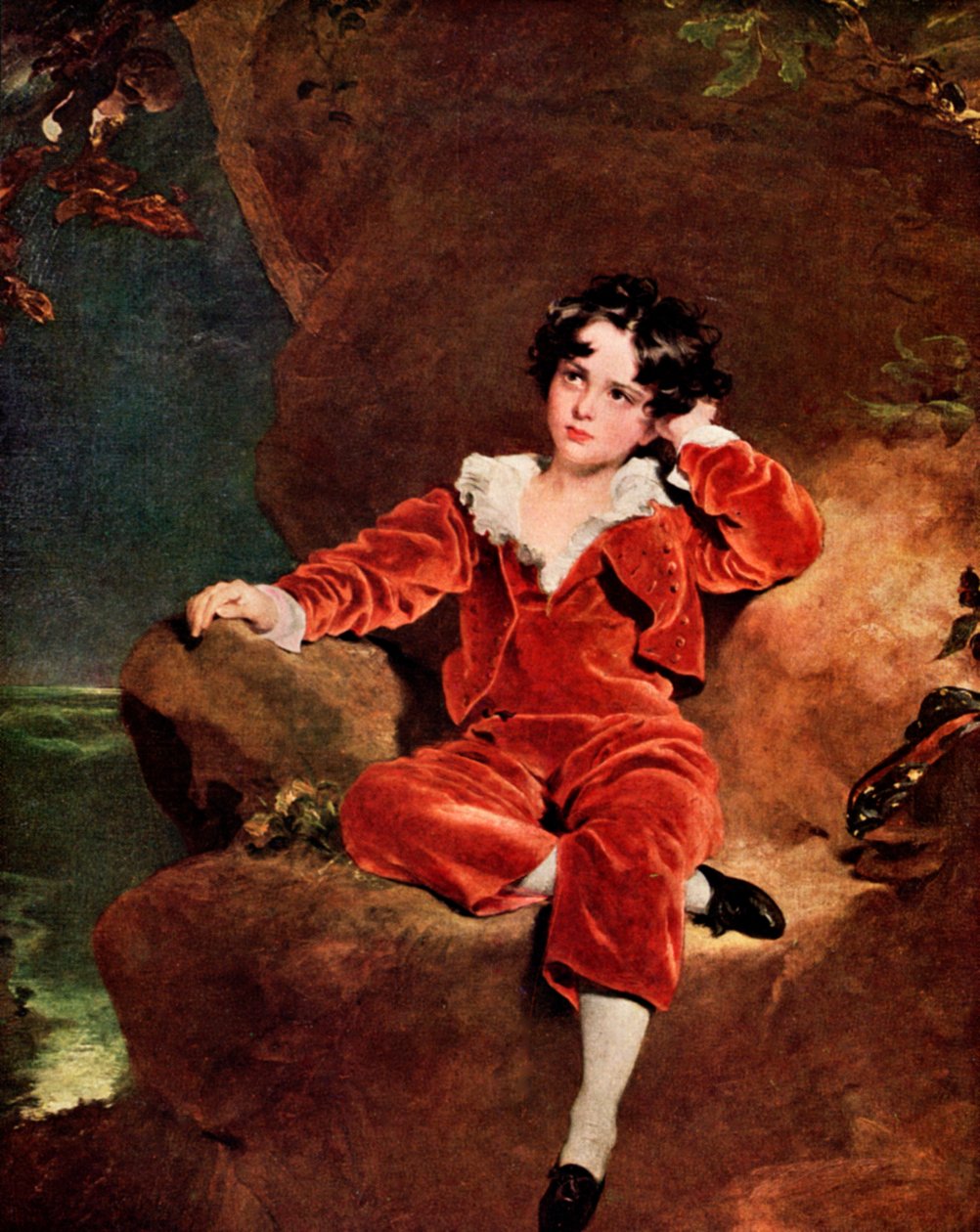 Mester Charles William Lambton, 1825, 1929 af Thomas Lawrence