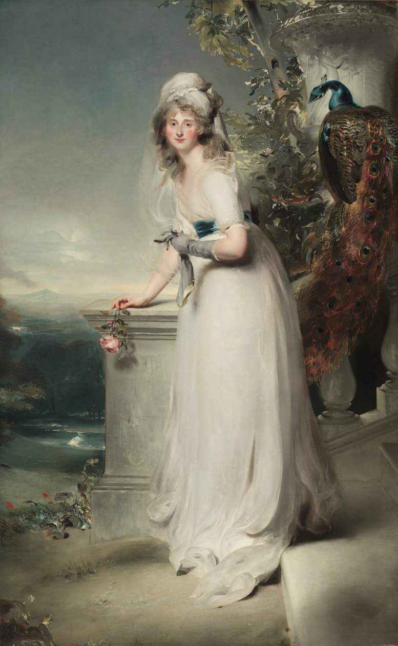 Portræt af Catherine Grey, Lady Manners af Thomas Lawrence