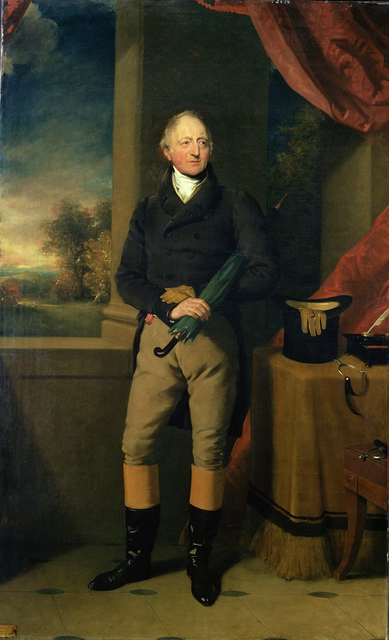 Portræt af doktor John Willis af Thomas Lawrence