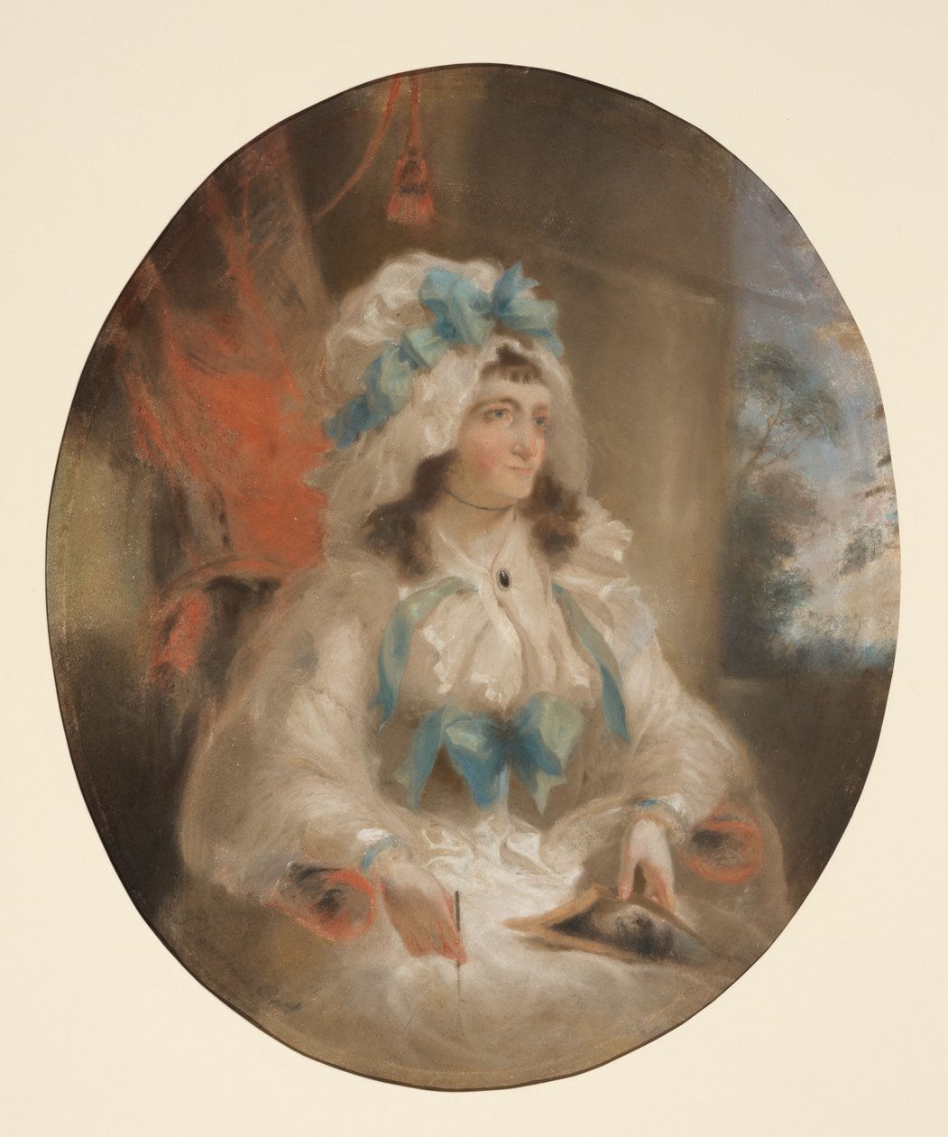 Portræt af Miss Mary Hartley af Thomas Lawrence