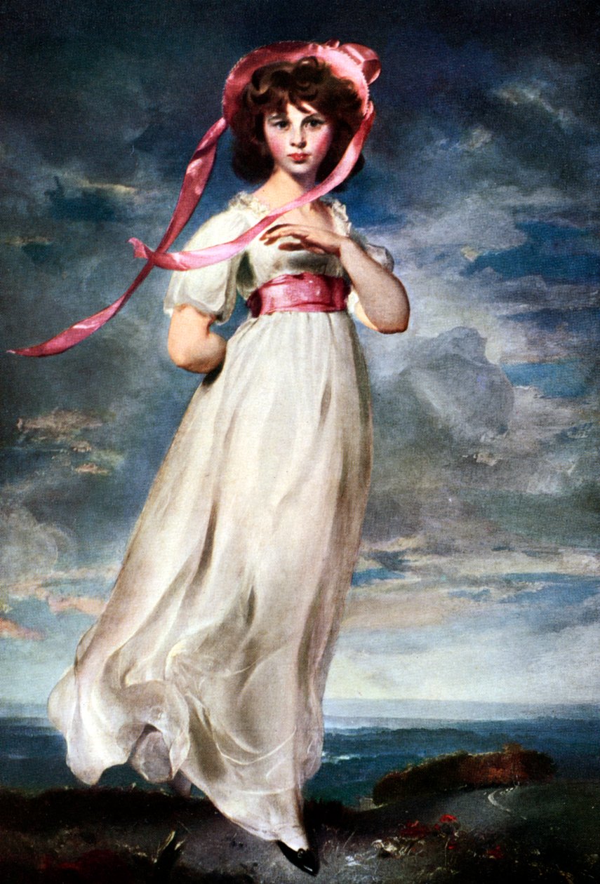Sarah Barrett Moulin Pinkie, 1794 1926. af Thomas Lawrence