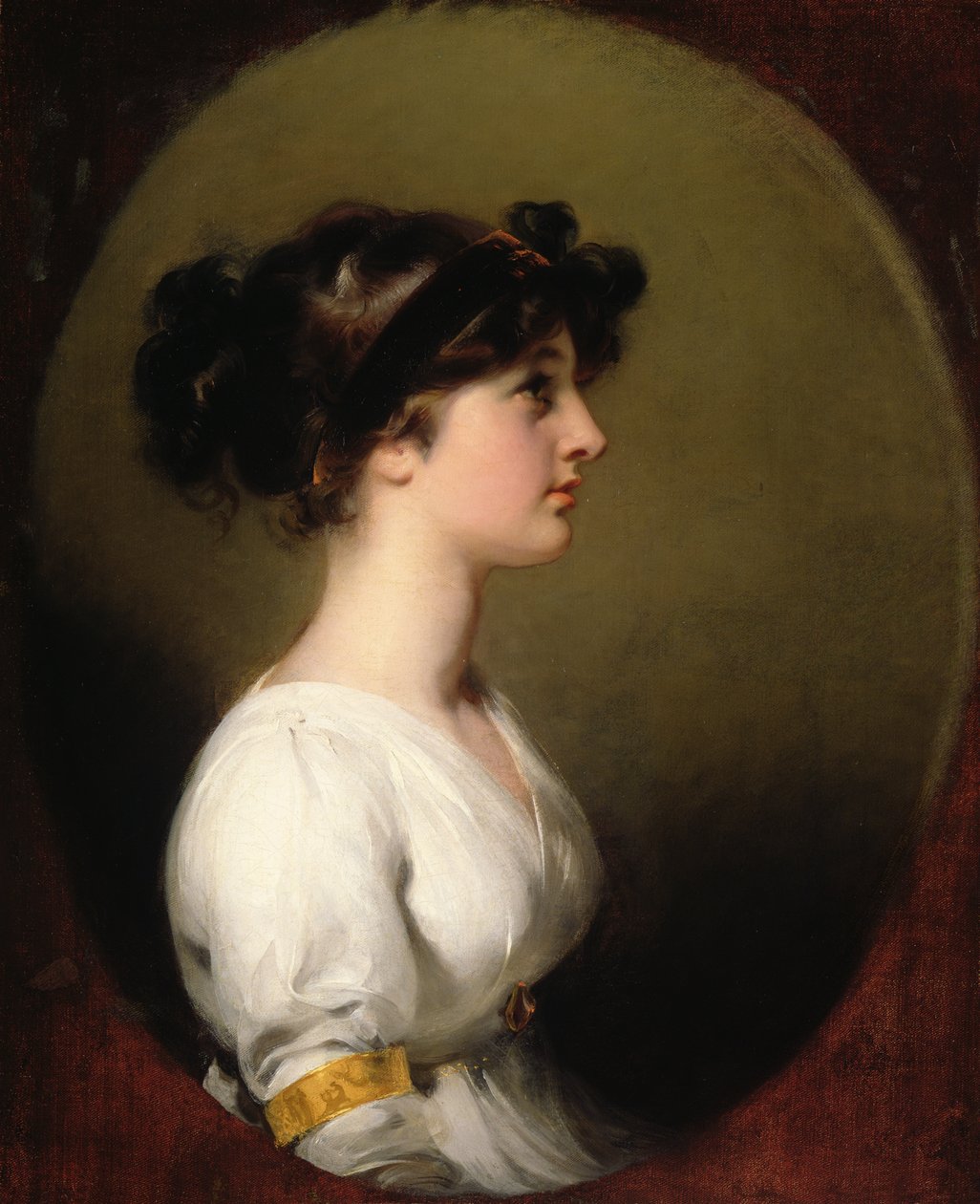 Den Hon. Caroline Upton, ca. 1800 af Thomas Lawrence