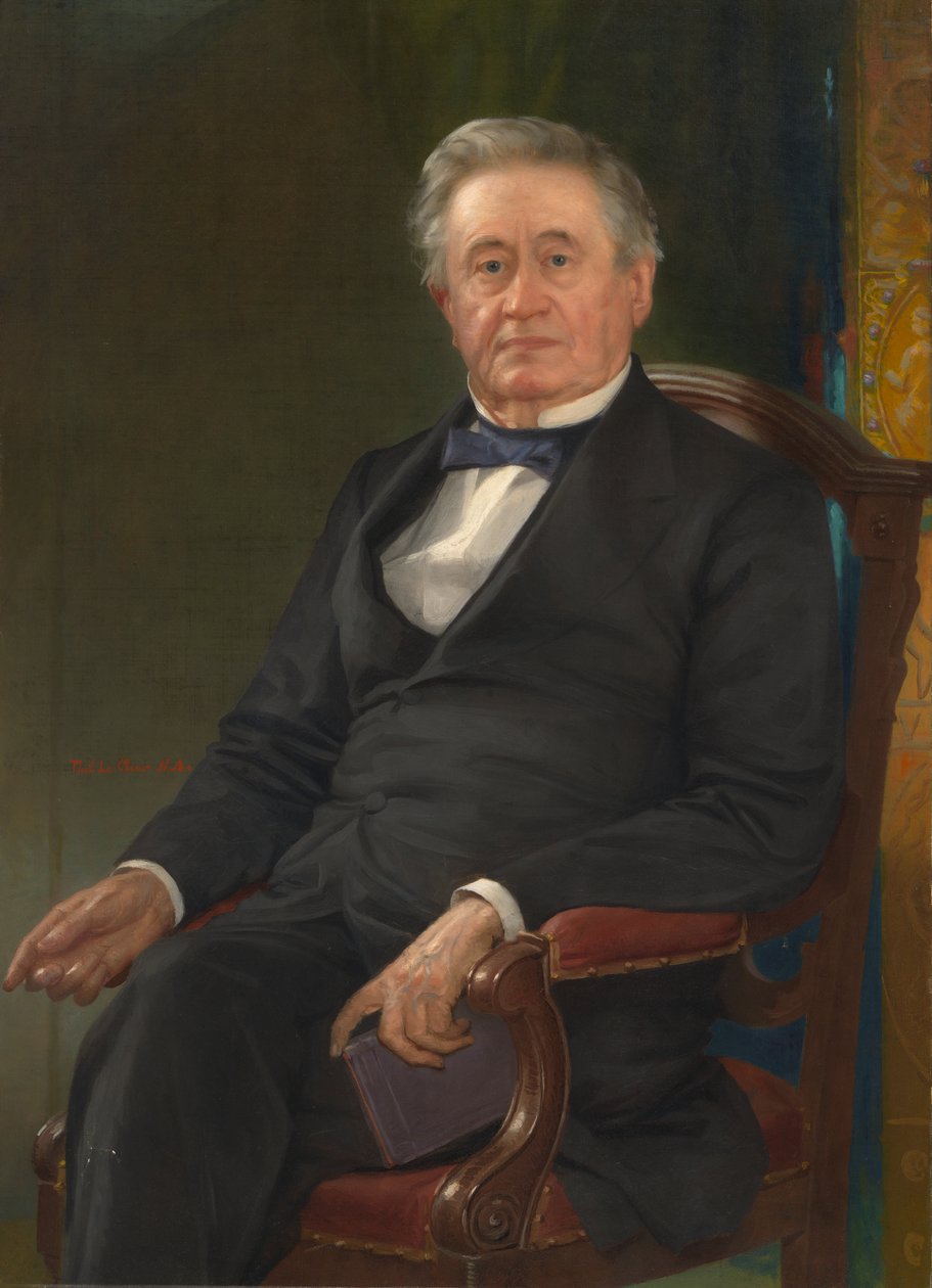Joseph Henry, 1877. af Thomas Le Clear