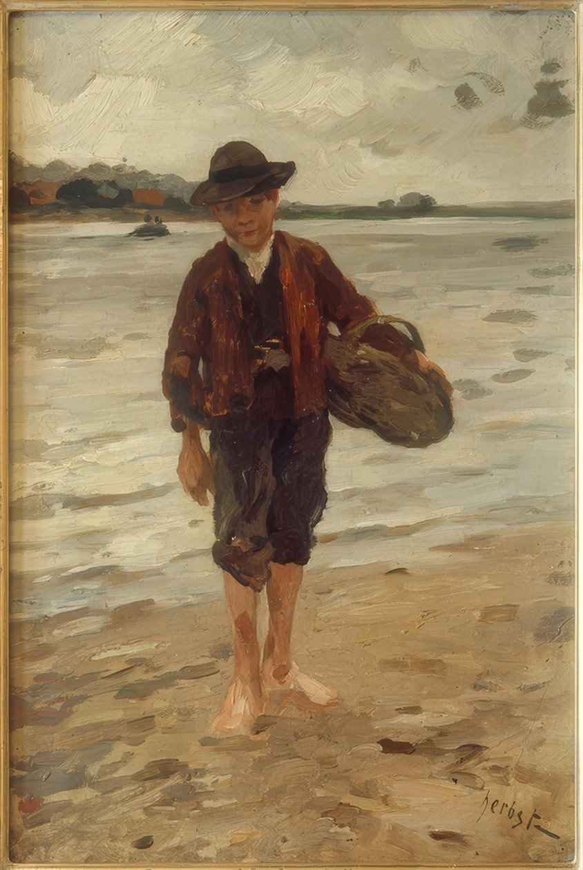 Fiskerdreng af Thomas Ludwig Herbst