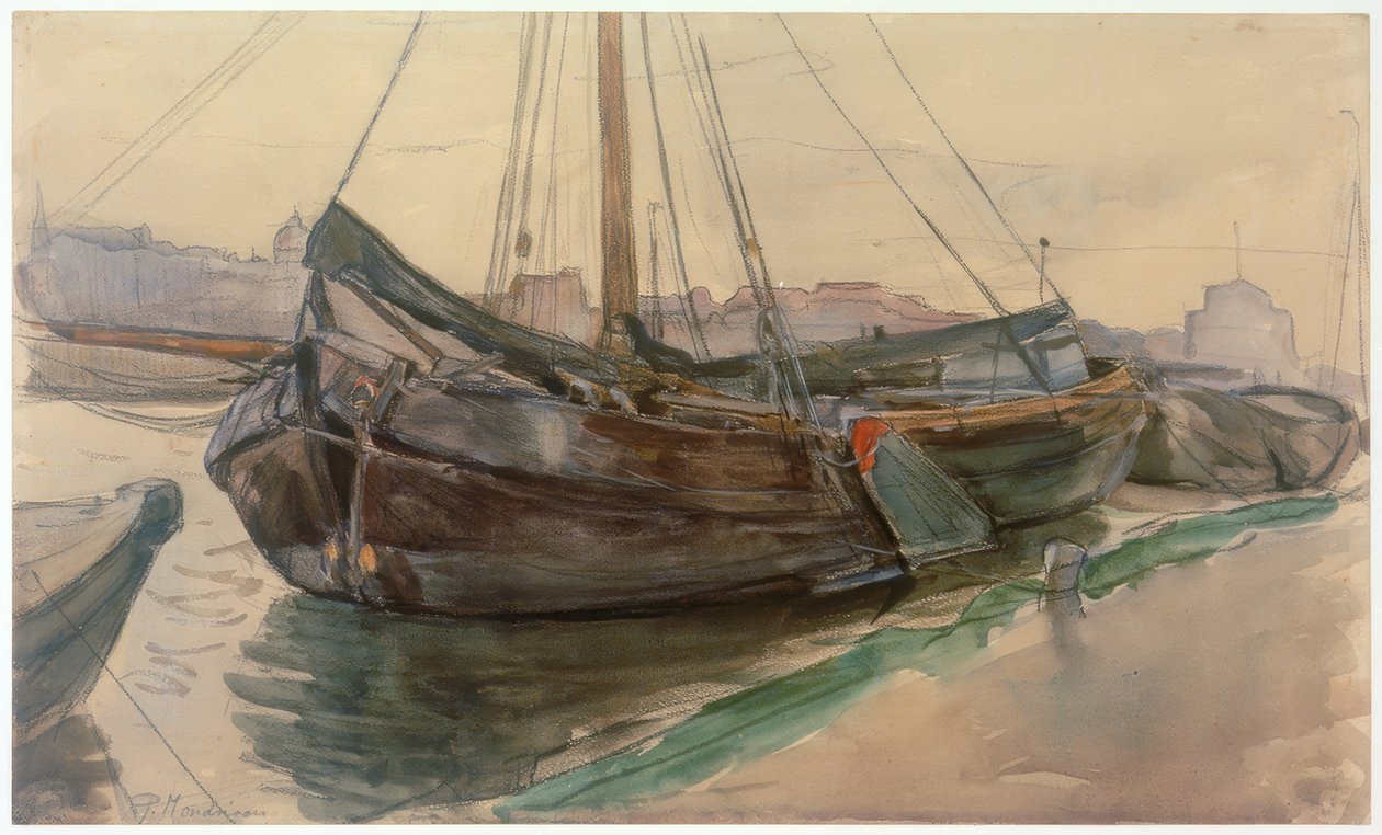Fisketrawler af Thomas Ludwig Herbst