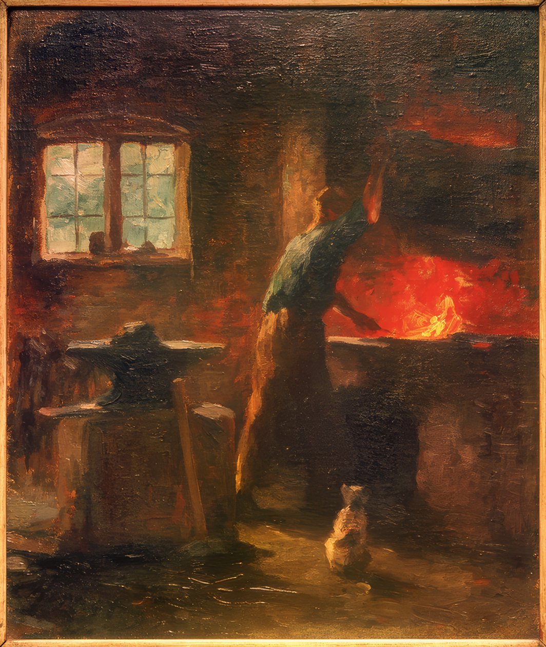 Smedje i Tangstedt af Thomas Ludwig Herbst