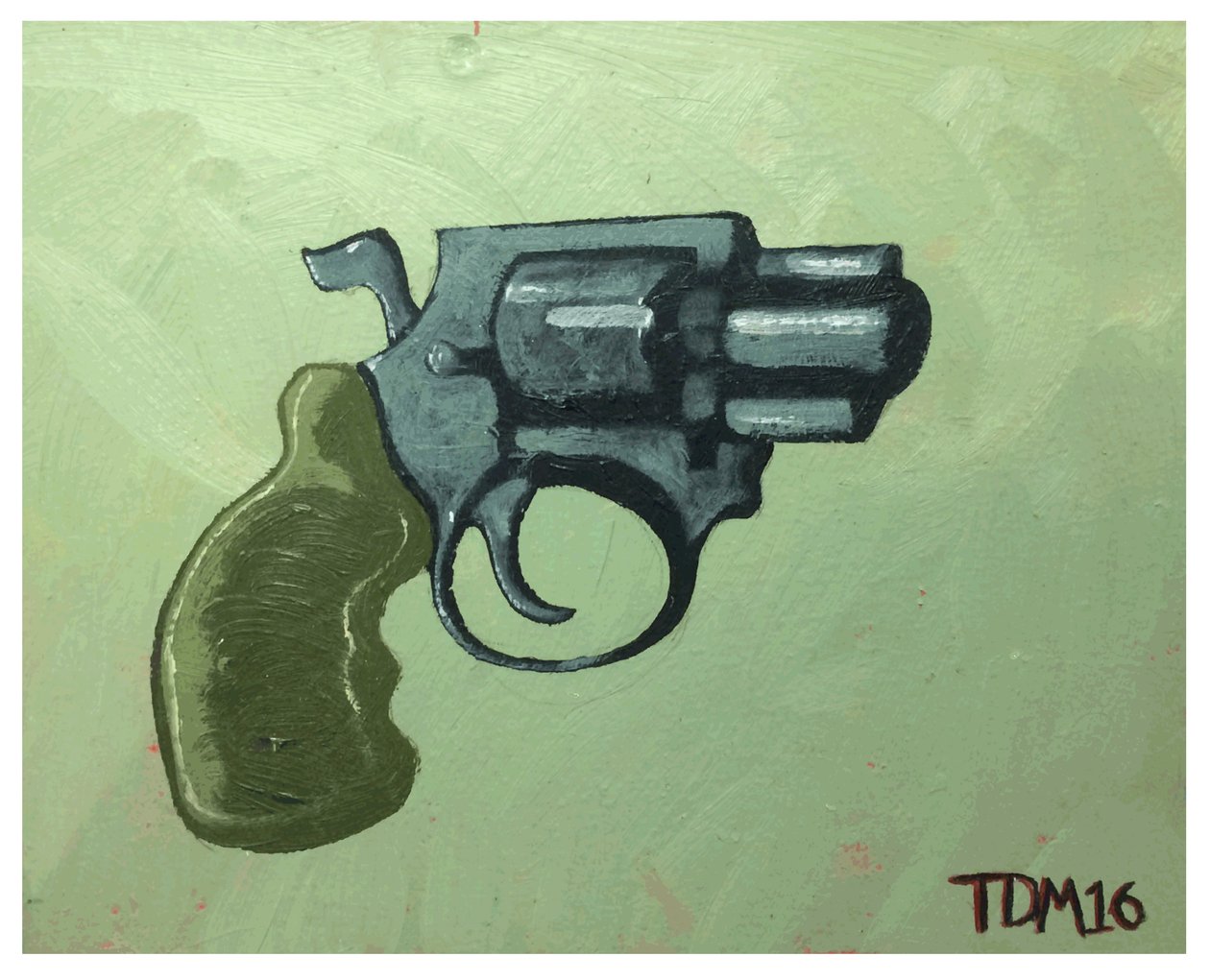 pistol af Thomas MacGregor