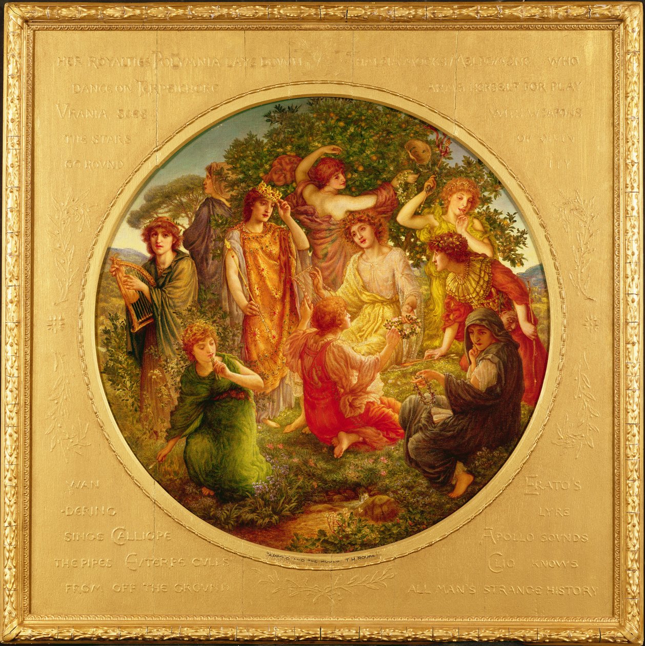 Apollo: og muserne af Thomas Matthews Rooke