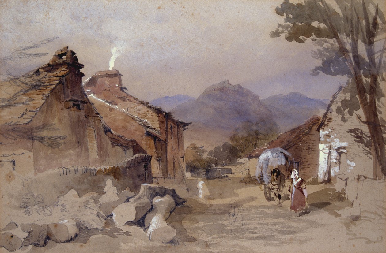 Grasmere af Thomas Miles Richardson
